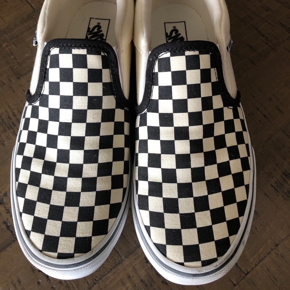 ASHER CHECKERS SLIP-ON SNEAKER